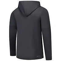Sweat à capuche manches longues Nike Anthracite Oregon State Beavers 2024 Sideline Performance pour homme