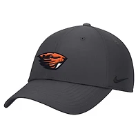 Men's Nike  Anthracite Oregon State Beavers 2025 On-Field Club Performance Adjustable Hat