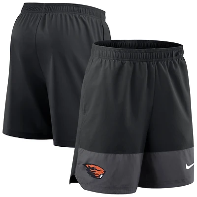 Men's Nike Black Oregon State Beavers 2025 Sideline Dri-FIT Shorts