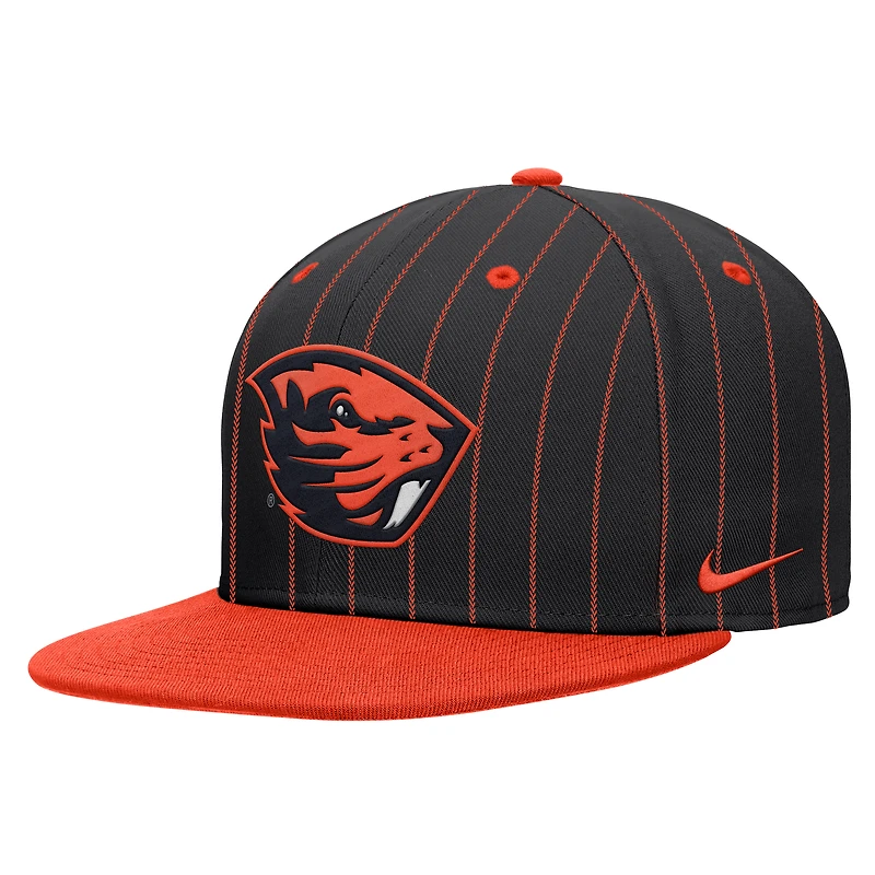Casquette snapback Nike Pro Dri-FIT noire pour homme, Oregon State Beavers