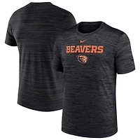 T-shirt Nike Velocity Dri-FIT noir pour homme, Oregon State Beavers