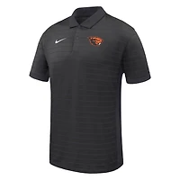 Men's Nike Black Oregon State Beavers Victory Stripe Dri-FIT Polo