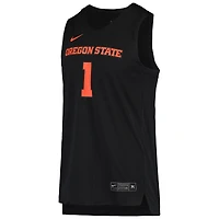 Maillot de basket-ball réplique Nike #1 pour hommes, noir, Oregon State Beavers