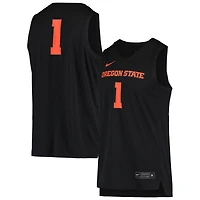 Maillot de basket-ball réplique Nike #1 pour hommes, noir, Oregon State Beavers