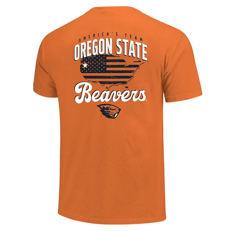 Men's Orange Oregon State Beavers America's Team T-Shirt
