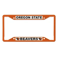Cadre de plaque d'immatriculation WinCraft Oregon State Beavers