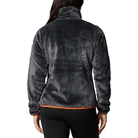 Women's Columbia  Black Oregon State Beavers Fireside II Sherpa Full-Zip Jacket