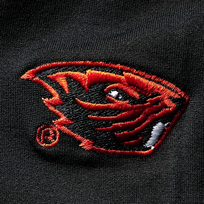 Women's ZooZatz Black Oregon State Beavers Fleece Leggings