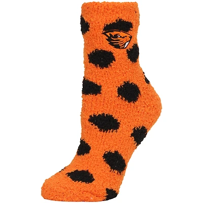 Chaussettes en peluche ZooZatz Oregon State Beavers pour femmes