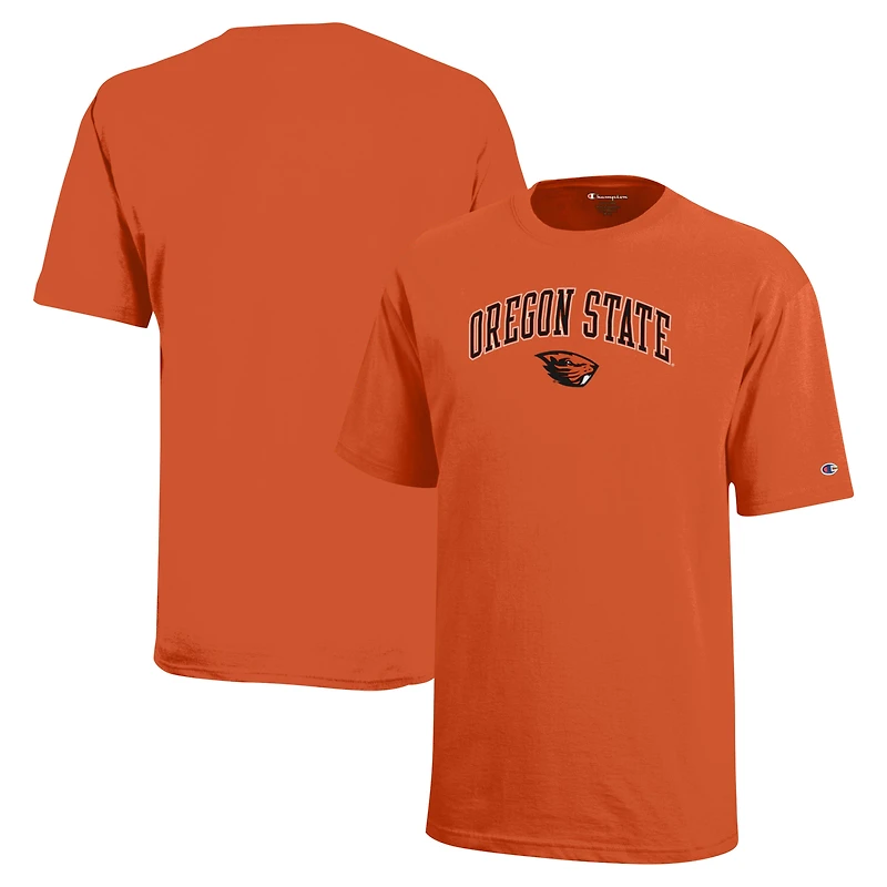 T-shirt orange avec logo en forme d'arche des castors de l'État l'Oregon pour jeunes champions