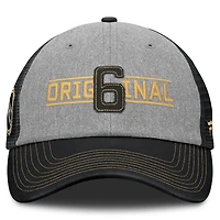Casquette ajustable Fanatics Original 6 Rugged Trucker pour homme, grise
