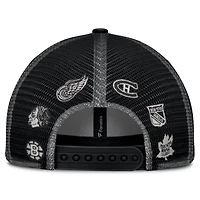 Casquette ajustable Fanatics Original 6 Rugged Trucker pour homme, grise