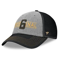 Casquette ajustable Fanatics Original 6 Rugged Trucker pour homme, grise