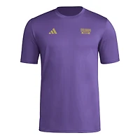 T-shirt cache-cœur violet adidas Orlando City SC Local pour homme
