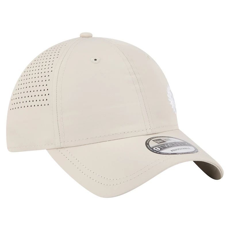 Casquette ajustable Orlando City SC Active 9TWENTY pour homme de New Era, couleur tan