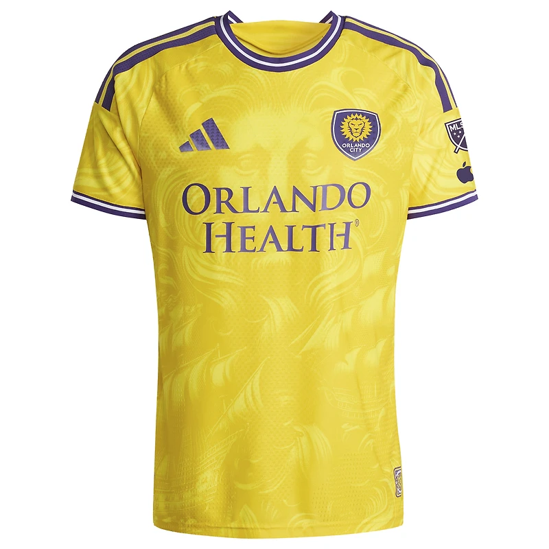Men's adidas Antoine Griezmann Yellow Orlando City SC 2026 Sunken Treasure Kit On-Field Authentic Jersey