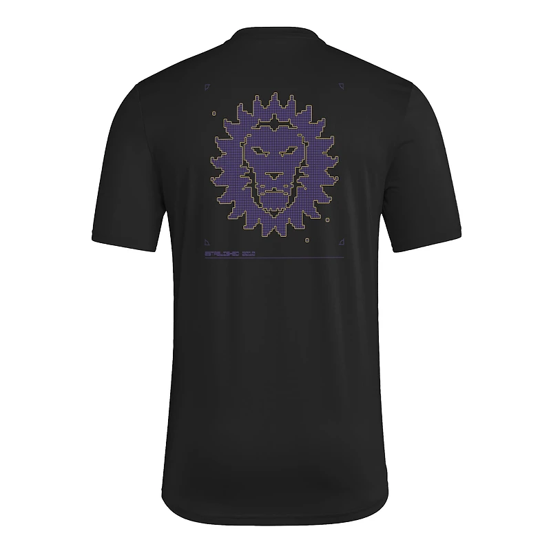 Men's adidas  Black Orlando City SC 2026 Anthem AEROREADY Pregame T-Shirt
