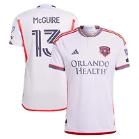 Maillot de joueur authentique adidas Duncan McGuire Orlando City SC 2024 Legacy Kit violet pour homme