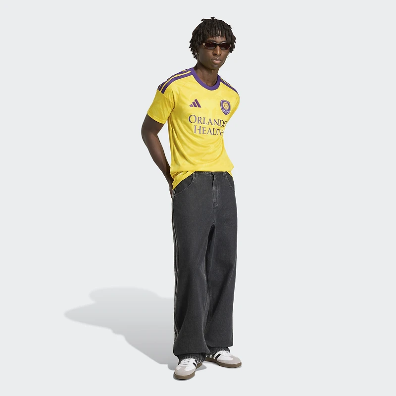 Men's adidas  Gold Orlando City SC 2026 Sunken Treasure Kit Replica Jersey