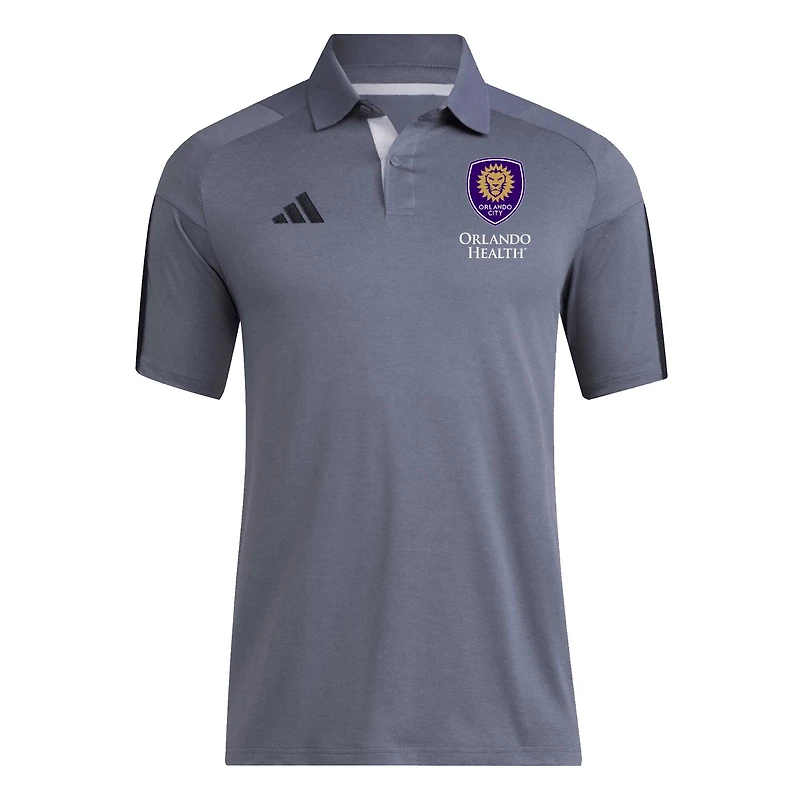 Men's adidas Gray Orlando City SC 2024 Training Polo