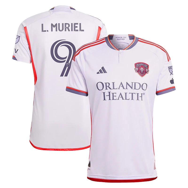 Men's adidas Luis Muriel Purple Orlando City SC 2024 Legacy Kit Authentic Player Jersey