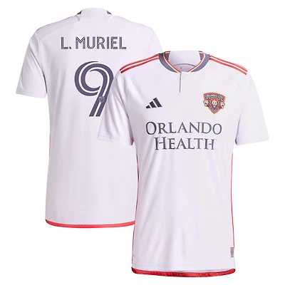 Men's adidas Luis Muriel Purple Orlando City SC 2024 Legacy Kit Replica Player Jersey