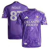 Maillot authentique adidas Marco Pašalić violet Orlando City SC 2025 Perfect Storm pour homme