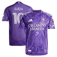 Men's adidas Martín Ojeda Purple Orlando City SC  2025 Perfect Storm On-Field Authentic Jersey
