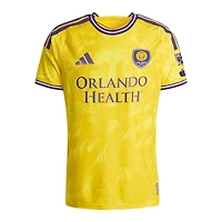 Men's adidas Martín Ojeda Yellow Orlando City SC 2026 Sunken Treasure Kit On-Field Authentic Patch Jersey