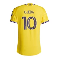 Men's adidas Martín Ojeda Yellow Orlando City SC 2026 Sunken Treasure Kit On-Field Authentic Patch Jersey