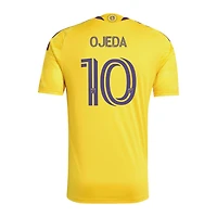 Men's adidas Martín Ojeda Yellow Orlando City SC 2026 Sunken Treasure Kit Replica Jersey