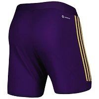 Short adidas violet Orlando City SC 2023 extérieur AEROREADY Authentic pour homme