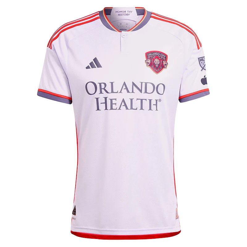 Maillot authentique adidas violet Orlando City SC 2024 Legacy Kit pour homme