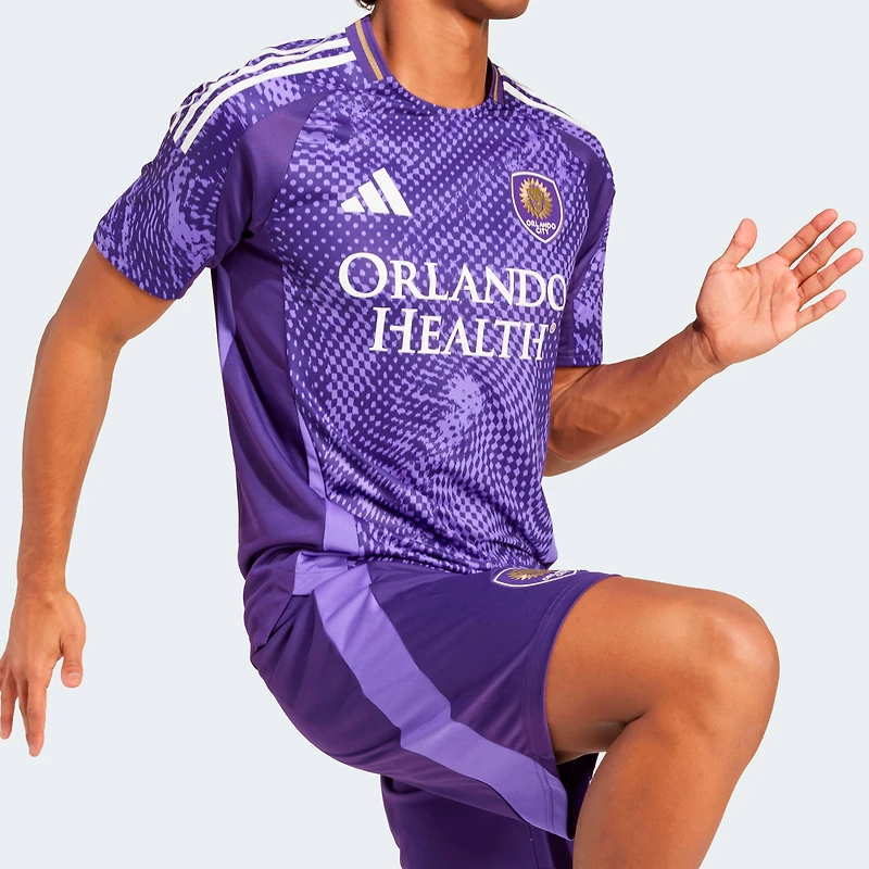 Men's adidas  Gold Orlando City SC 2026 Sunken Treasure Kit On-Field Authentic Patch Jersey