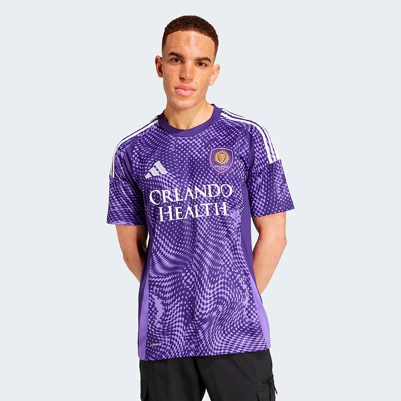 Men's adidas Purple Orlando City SC 2025 Perfect Storm Replica Jersey
