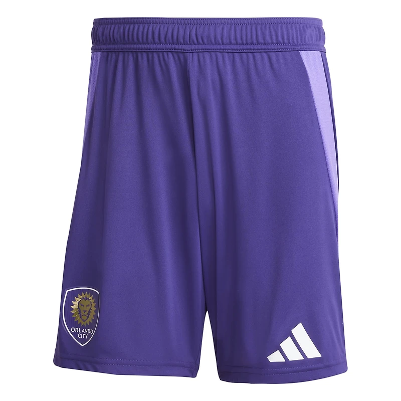 Men's adidas  Purple Orlando City SC Home 2025 Perfect Storm Authentic Shorts