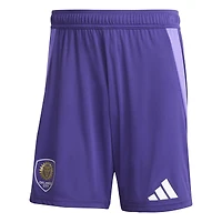 Men's adidas  Purple Orlando City SC Home 2025 Perfect Storm Authentic Shorts