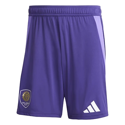 Men's adidas  Purple Orlando City SC Home 2025 Perfect Storm Authentic Shorts