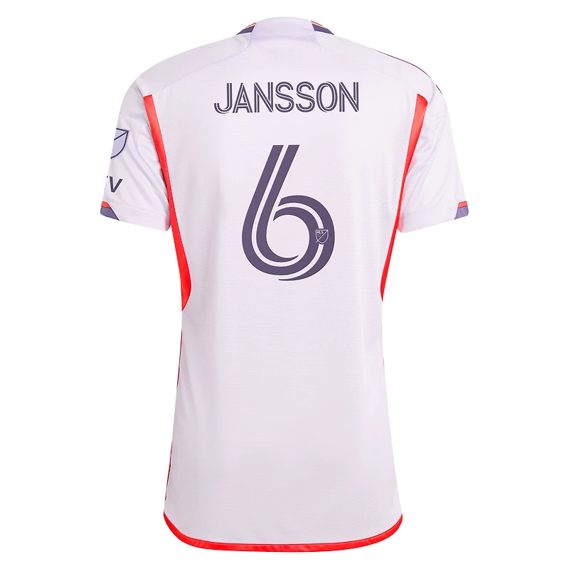 Men's adidas Robin Jansson Purple Orlando City SC 2024 Legacy Kit Authentic Player Jersey