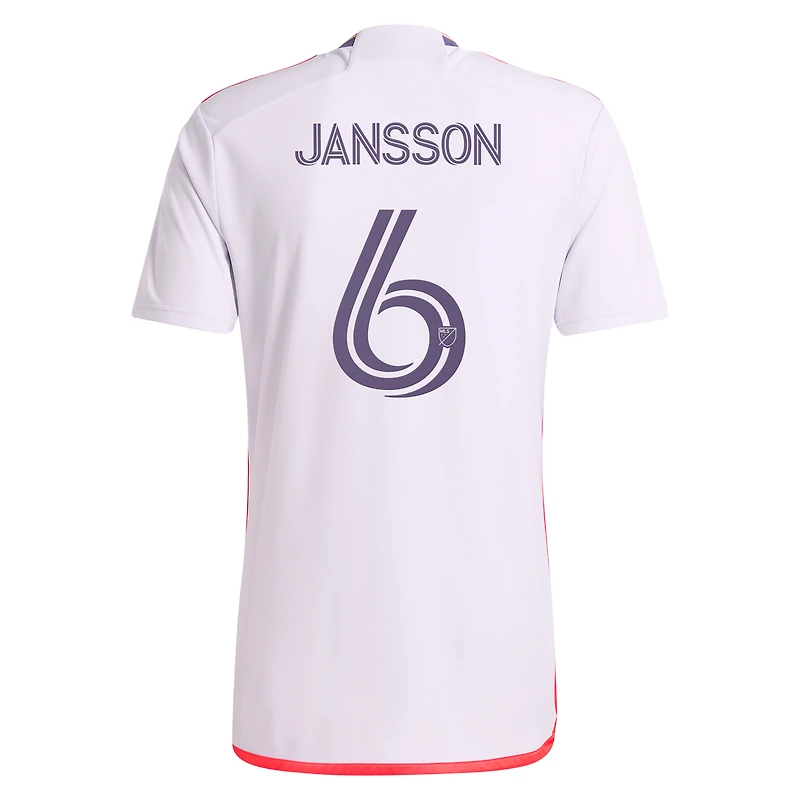 Maillot de joueur réplique adidas Robin Jansson violet Orlando City SC 2024 Legacy Kit pour hommes