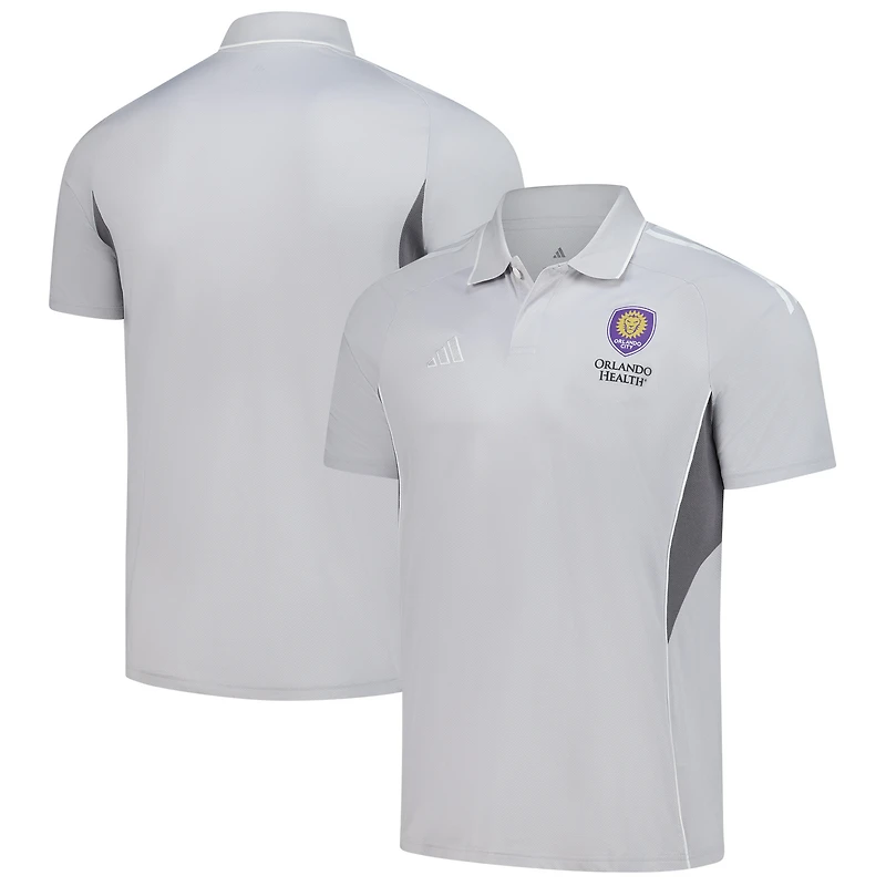 Men's adidas Silver Orlando City SC 2025 Training Polo
