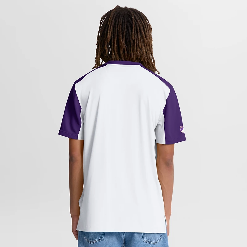 Men's Fanatics White Orlando City SC Striker Henley Shirt