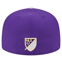 Men's New Era  Purple Orlando City SC 2025 Kickoff 59FIFTY Fitted Hat