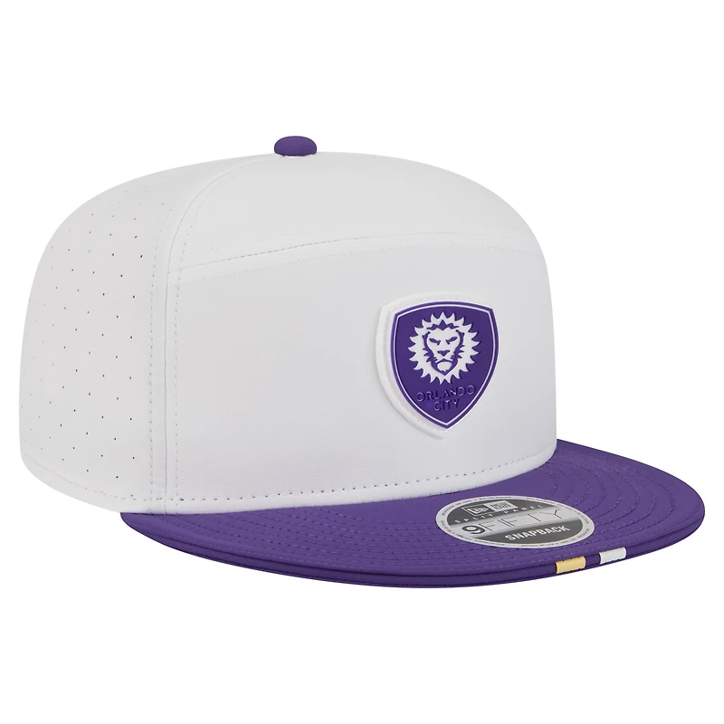 Casquette snapback New Era violette Orlando City SC 2026 MLS Kick Off 9FIFTY pour homme