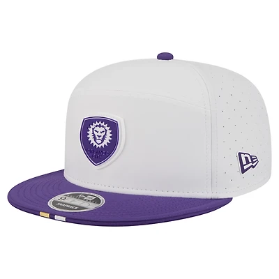 Casquette snapback New Era violette Orlando City SC 2026 MLS Kick Off 9FIFTY pour homme