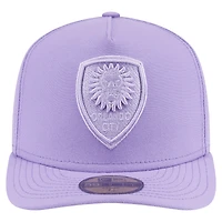 Casquette ajustée A-Frame 59FIFTY violette Orlando City SC pour homme New Era