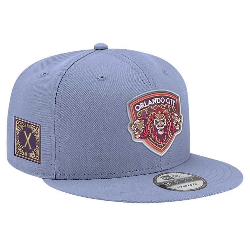 Casquette Snapback 9FIFTY New Era Orlando City SC Jersey Hook pour hommes