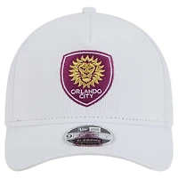 Men's New Era White Orlando City SC 2025 Jersey Hook 9FORTY M-Crown Adjustable Hat