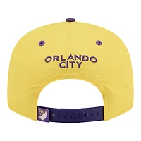 Men's New Era Yellow Orlando City SC 2026 Jersey Hook 9FIFTY Snapback Hat