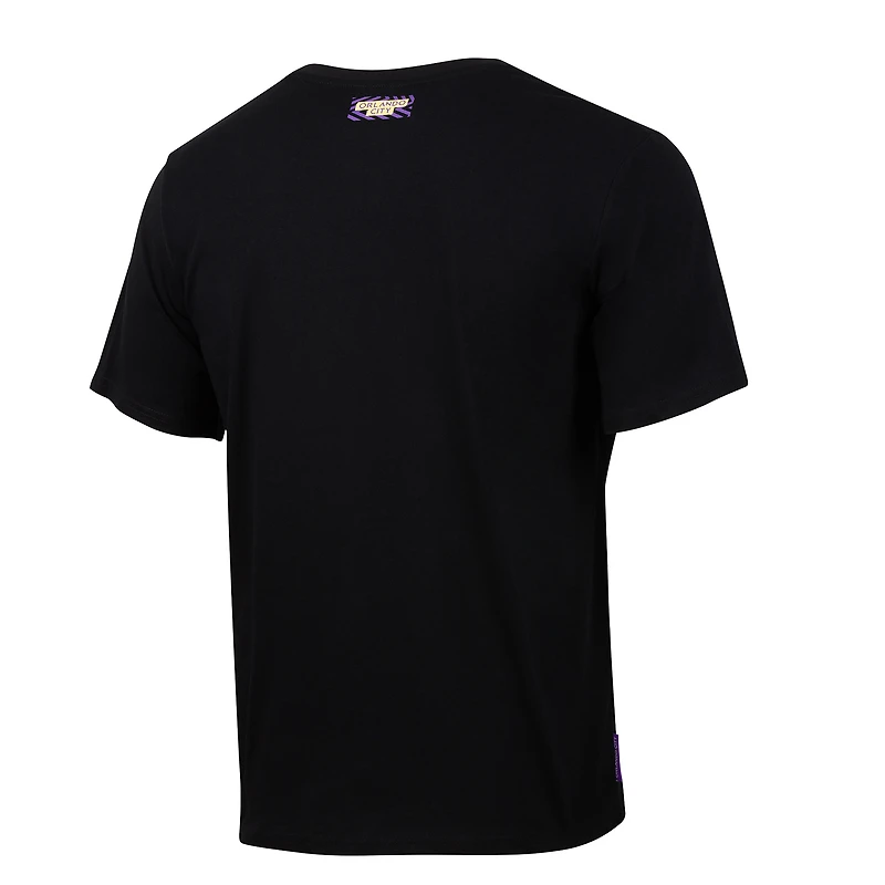Men's Sport Design Sweden Black Orlando City SC Vintage '90s Relaxed T-Shirt